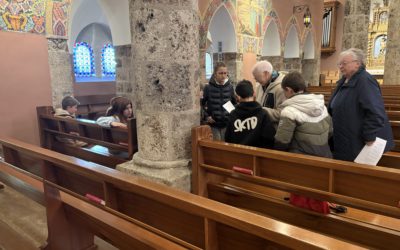 Rencontre de catéchèse des élèves de 6H sur Pâques