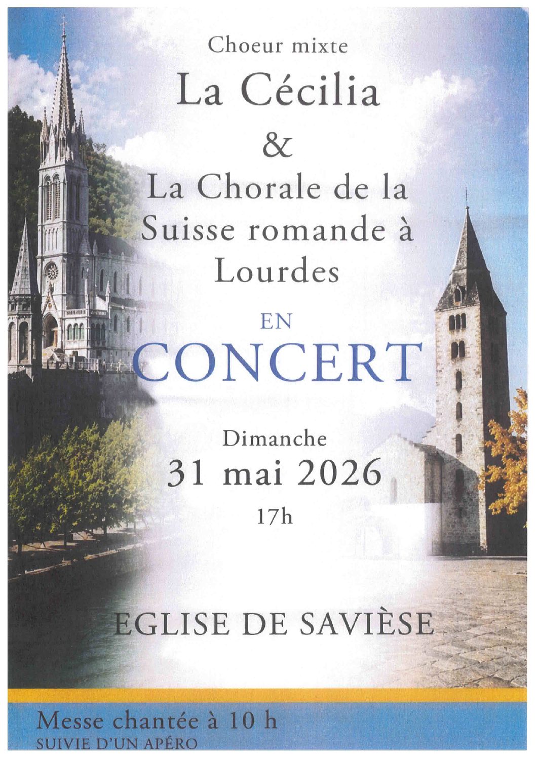 Choeurs Mixte Cécilia et Chorale Lourdes