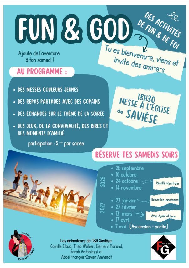 Affiche Fun&God 2026-27